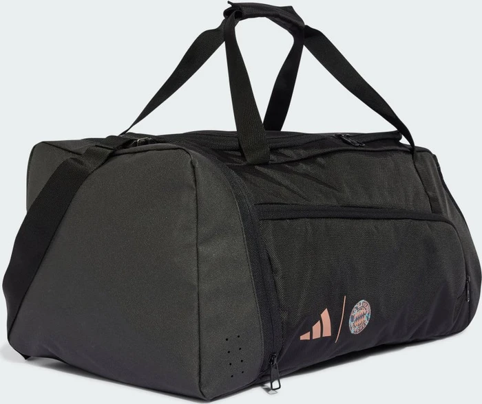 adidas FC Bayern München Away Duffelbag Sporttasche black/tech rust metallic
