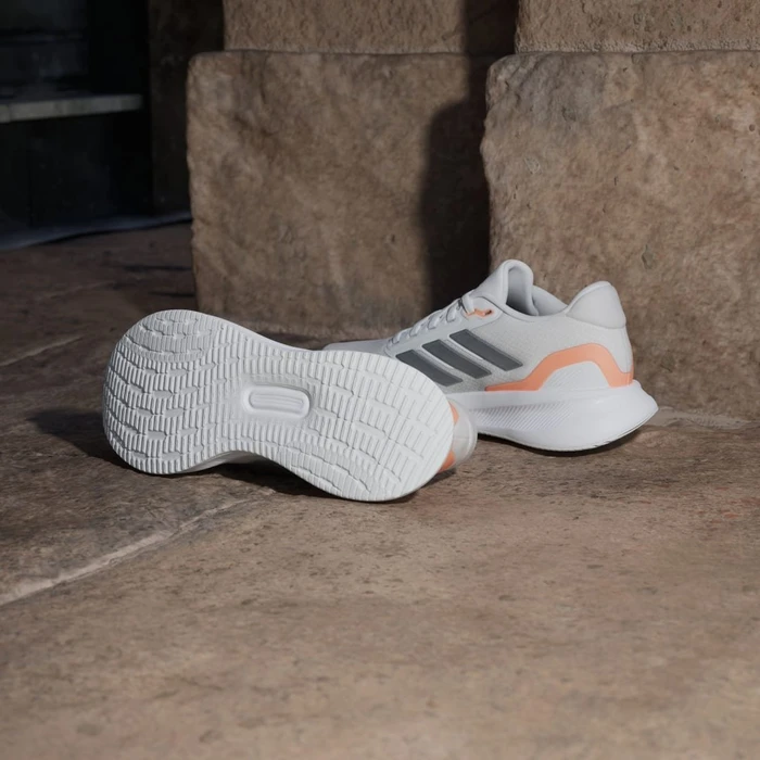 adidas Runfalcon 5 crystal white/iron metallic/beam orange (Damen)