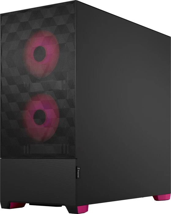 Fractal Design Pop Air RGB Magenta Core TG Clear Tint, Glasfenster