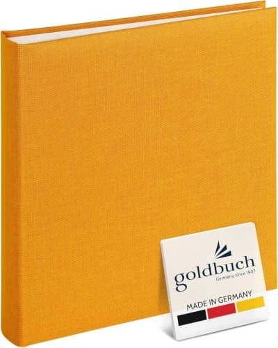 Goldbuch Buch Fotoalbum Summertime 25x25 gelb