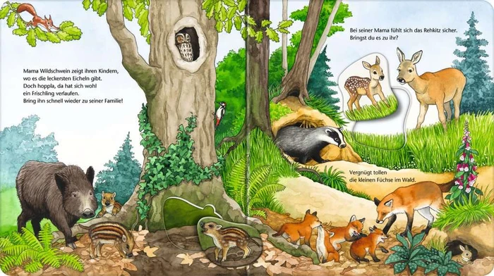 Ravensburger Puzzle Mein großes Puzzle-Spielbuch Tierkinder