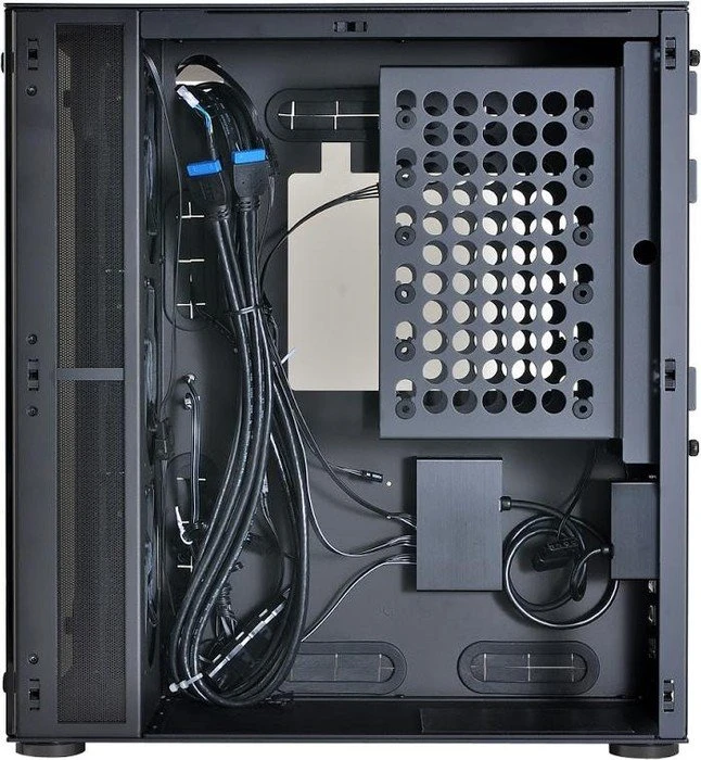 Lian Li PC-O8 schwarz, Glasfenster, RGB-Beleuchtung