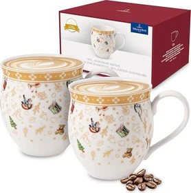 Villeroy & Boch Toy's Delight Becher mit Henkel Jubiläumsedition, 2 Stück