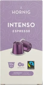J. Hornig Intenso Espresso Kaffeekapseln, 10 Stück