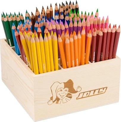 Jolly Supersticks Classic Großpackung Buntstift sortiert, 144er-Set