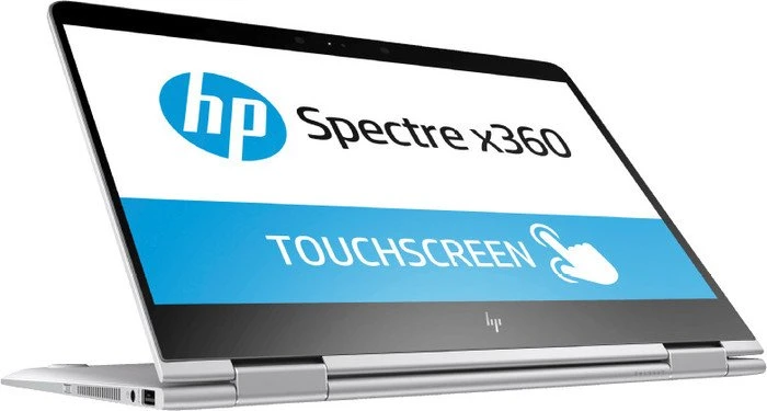 HP Spectre x360 Convertible 13-w031ng, Natural Silver, Core i5-7200U, 8GB RAM, 512GB SSD, DE