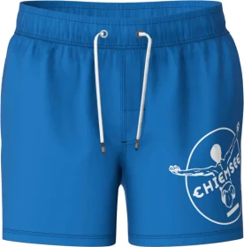 Chiemsee Label-Symbol und Taschen Badeshorts turkish sea (Herren)