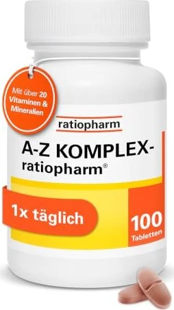 A-Z Komplex-ratiopharm Tabletten, 100 Stück