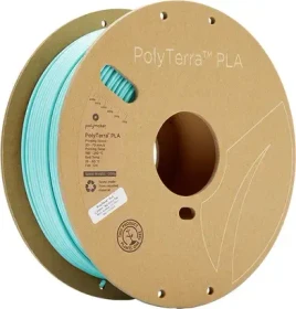 Polymaker PolyTerra PLA, arctic teal, Spule, 2.85mm, 1.00kg