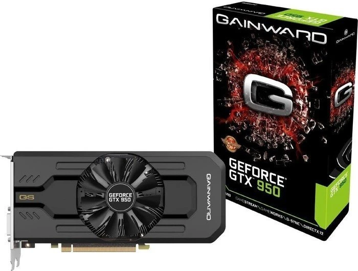 Gainward GeForce GTX 950 Golden Sample, 2GB GDDR5, 2x DVI, HDMI, DP