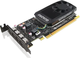 Lenovo Quadro P1000 (Low Profile), 4GB GDDR5, 4x mDP