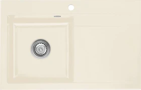 systemceram Stema 80 Einbau Becken links magnolie