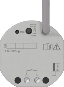Jung KNX Schaltaktor 1-fach, Unterputz, Secure, Schaltaktor (23001 1S U)