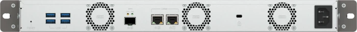 QNAP Turbo Station TS-432XeU-4G, 4GB RAM, 1x SFP+ 10Gb/s, 2x RJ-45 2.5GBase-T, 1HE