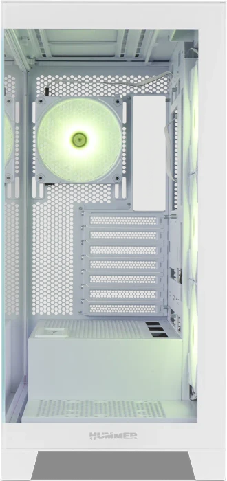 Nox Xtreme Hummer Glock White, Glasfenster