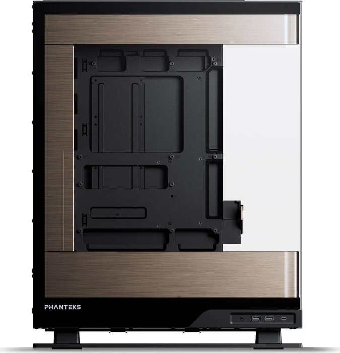 Phanteks Evolv X2, schwarz/gold, Glasfenster