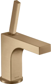 Hansgrohe Axor Citterio 90 für Handwaschbecken mit Zugstangen-Ablaufgarnitur brushed bronze