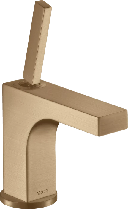 Hansgrohe Axor Citterio 90 für Handwaschbecken mit Zugstangen-Ablaufgarnitur brushed bronze