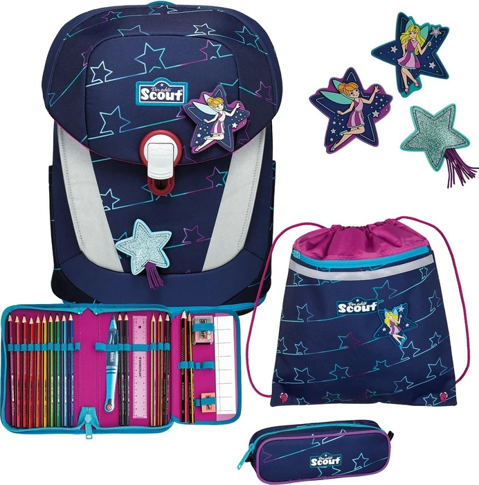 Scout Sunny II Lightweight Schultaschen-Set 4-tlg.