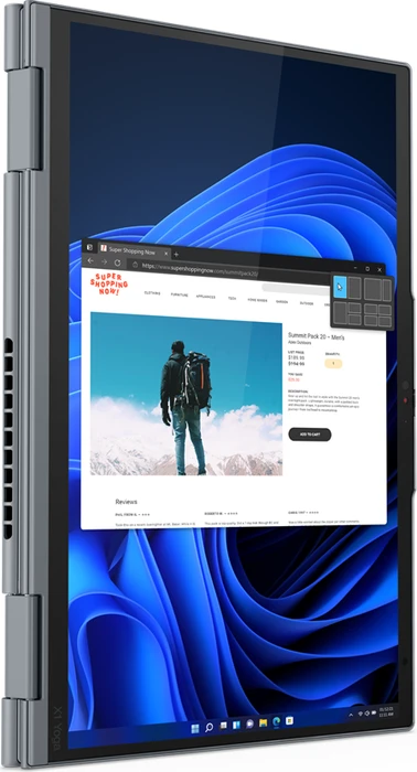 Lenovo ThinkPad X1 Yoga G7, Storm Grey, Core i7-1255U, 16GB RAM, 512GB SSD, LTE, DE