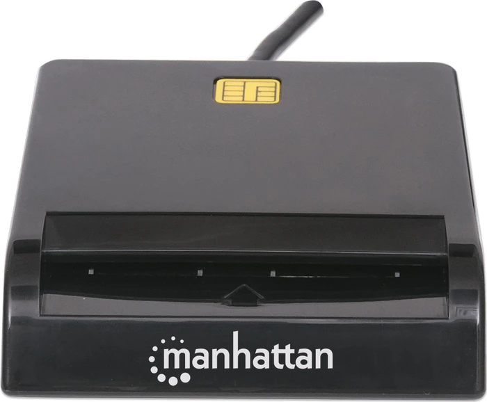 Manhattan Smartcard Single-Slot-Cardreader, USB-A 2.0 [Stecker]