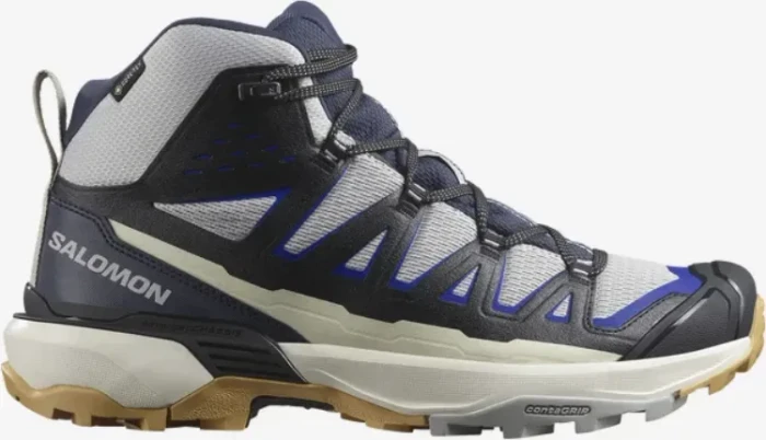 Salomon X Ultra 360 Edge Mid GTX gray violet/black/surf the web (Herren)