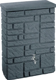 3P Technik Maurano Regenwassertank 300l black granit