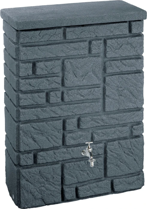 3P Technik Maurano Regenwassertank 300l black granit