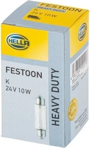 Hella Standard Signal 24V K 10W, 10er-Pack
