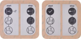 Hager Sticker für Ladestation witty