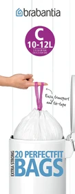 Brabantia PerfectFit Müllbeutel Typ C 10-12l, 20 Stück