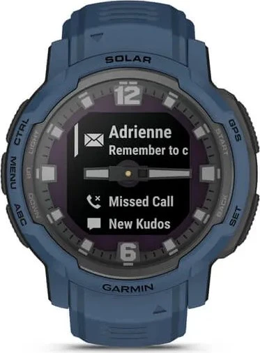 Garmin Instinct Crossover Solar tidal blue