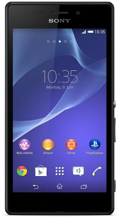 Sony Xperia M2 Aqua schwarz