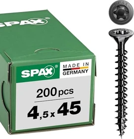 Spax BLAX 4CUT T-STAR plus T20 Universalschraube, 4.5x45mm, 200 Stück