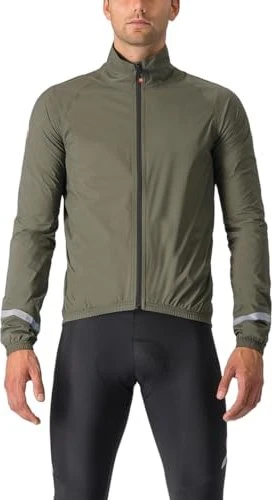Castelli Emergency 2 Rain Fahrradjacke military green (Herren)