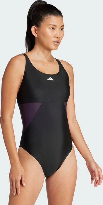 adidas Colorblock C-Back Badeanzug black/legend ivy (Damen)