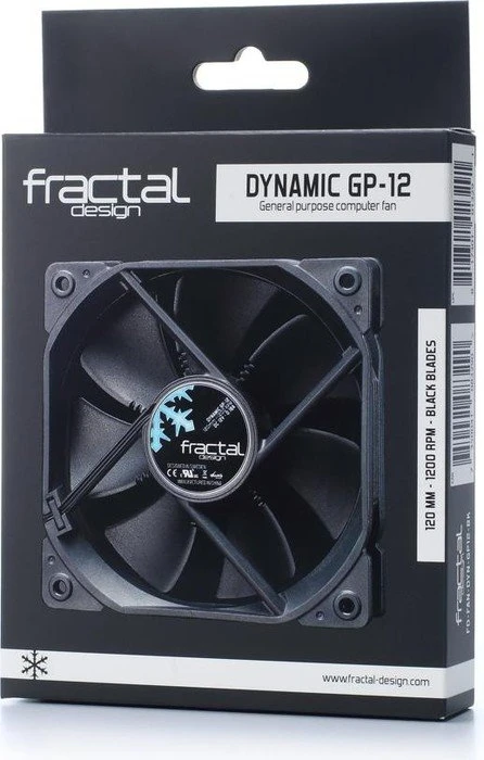 Fractal Design Dynamic GP-12 schwarz, 120mm