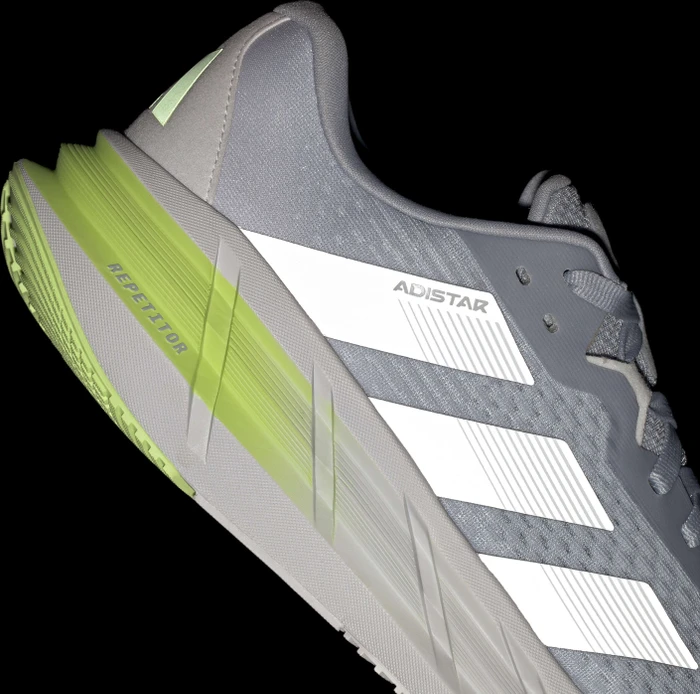 adidas Adistar 3 halo silver/zero metalic/pulse lime (Herren)