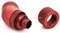 Bitspower 45° Anschluss G1/4" auf 10/8mm drehbar rot Vorschaubild
