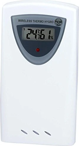 Bresser Thermo-/Hygro-Sensor 5-Kanal, Temperatur-/Feuchtigkeitssensor