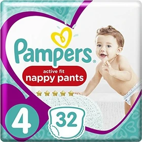 Pampers Premium Protection Pants Gr.4 Einwegwindel, 9-15kg, 32 Stück