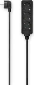 Hama Steckdosenleiste, 3-fach, 1.4m, schwarz