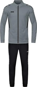 Jako Polyester Challenge Trainingsanzug steingrau/schwarz