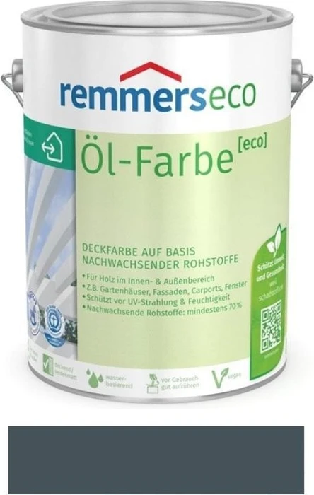 Remmers Öl-Farbe eco basaltgrau, 750ml