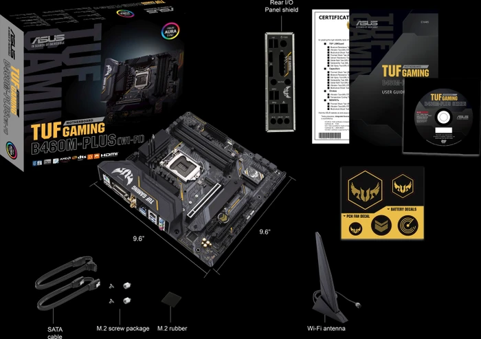 ASUS TUF Gaming B460M-Plus [WI-FI] (Intel 1200)