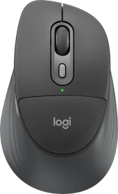 Logitech Signature Comfort Plus M850 L, Graphite, Logi Bolt, USB/Bluetooth (910-007715)
