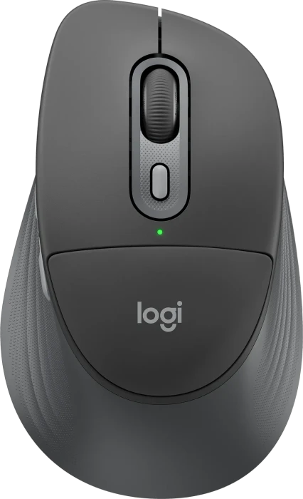 Logitech Signature Comfort Plus M850 L, Graphite, Logi Bolt, USB/Bluetooth