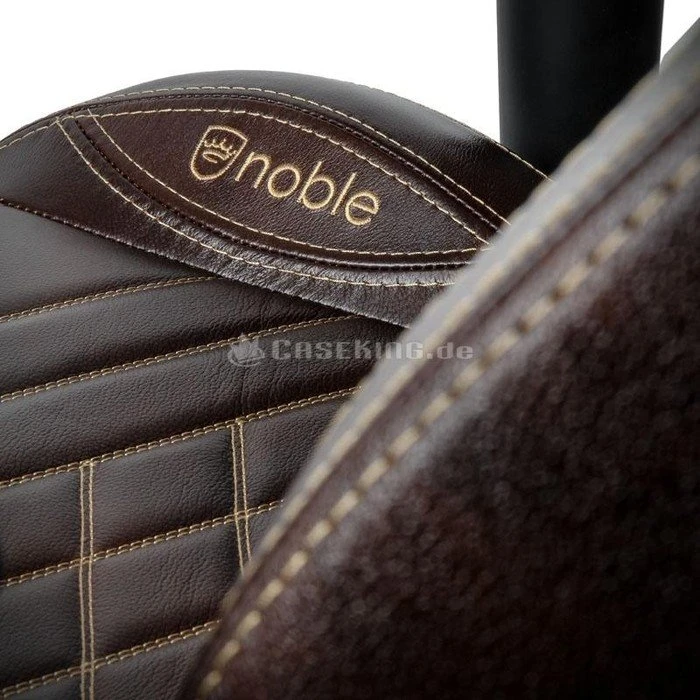 noblechairs Epic Echtleder Gamingstuhl, braun/beige