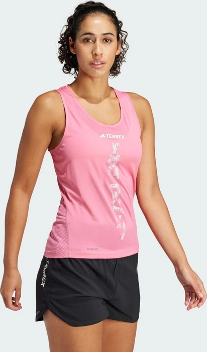 adidas Terrex Xperior Singlet Laufshirt ärmellos pink fusion (Damen)