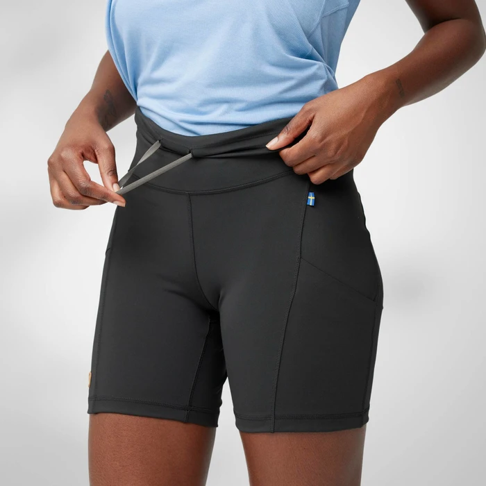 Fjällräven Abisko 6" Tights Hose kurz schwarz (Damen)